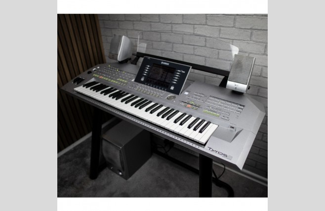 Used Yamaha Tyros 2 Keyboard With MS02 Speakers Sold As Seen Bargain Used Keyboard - Image 5